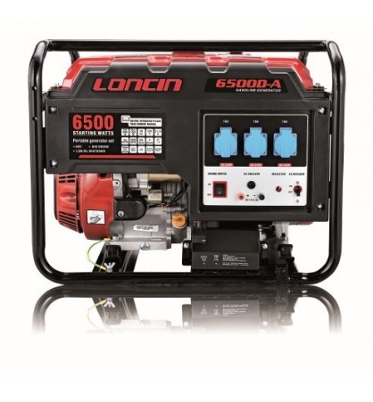 LONCIN LC6500D-A ΓΕΝΝΗΤΡΙΑ ΒΕΝΖΙΝΗΣ ΜΕ ΜΙΖΑ 230V 5.5KW